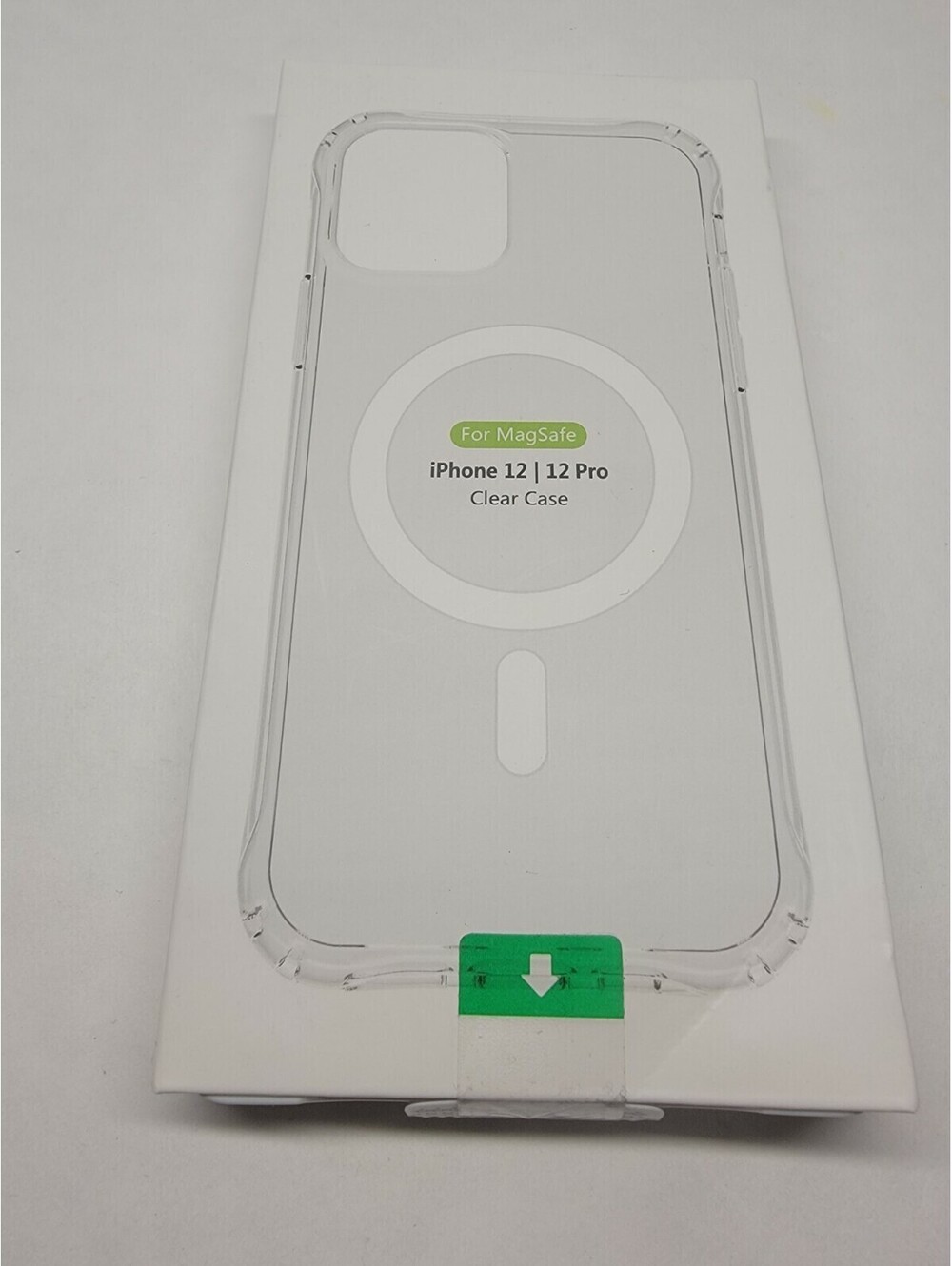 For Iphone 12 Pro Clear Transparent Magnetic Phone Case Skin